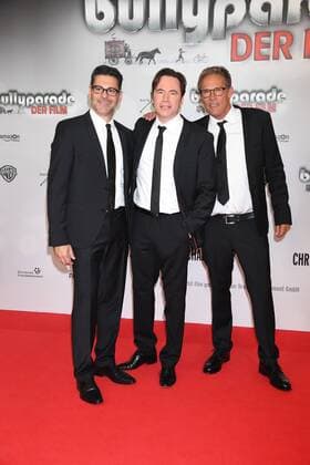 Rick Kavanian, Michael Bully Herbig und Christian Tramitz Weltpremiere - bullyparade Der Film Mathäser Filmpalast Kino, Fernsehen München 13. August 2017