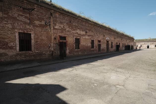 August 13, 2017 - Terezin, Czech Republic - The TerezoÂ­n concentration camp in Czechoslovakia. Was converted into a ghetto for the extermination of the Jews. The place occupied by the concentration camp has become a museum in memory of the victims. August 15 TerezoÂ­n. Czech Republic Terezin Czech Republic  - ZUMAn230 20170813_zaa_n230_213 Copyright: xOscarxGonzalezx