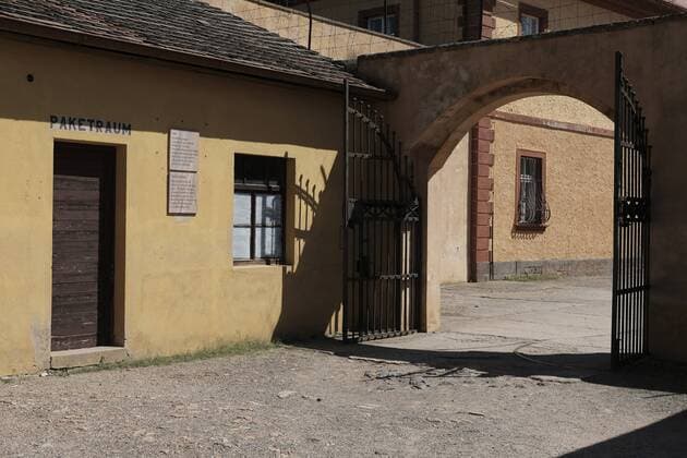 August 13, 2017 - Terezin, Czech Republic - The TerezoÂ­n concentration camp in Czechoslovakia. Was converted into a ghetto for the extermination of the Jews. The place occupied by the concentration camp has become a museum in memory of the victims. August 15 TerezoÂ­n. Czech Republic Terezin Czech Republic  - ZUMAn230 20170813_zaa_n230_314 Copyright: xOscarxGonzalezx
