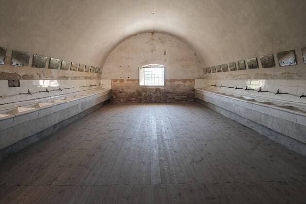August 13, 2017 - Terezin, Czech Republic - The TerezoÂ­n concentration camp in Czechoslovakia. Was converted into a ghetto for the extermination of the Jews. The place occupied by the concentration camp has become a museum in memory of the victims. August 15 TerezoÂ­n. Czech Republic Terezin Czech Republic  - ZUMAn230 20170813_zaa_n230_330 Copyright: xOscarxGonzalezx