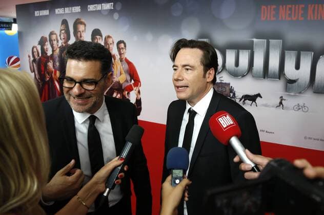 Rick Kavanian und Michael Bully Herbig bei der Premiere des Kinofilms Bullyparade - Der Film im Mathäser Filmpalast. München, 13.08.2017 Foto:xR.xWagnerx xFuturexImage