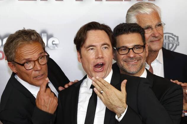 Christian Tramitz, Michael Bully Herbig, Rick Kavanian und Sky du Mont bei der Premiere des Kinofilms Bullyparade - Der Film im Mathäser Filmpalast. München, 13.08.2017 Foto:xR.xWagnerx xFuturexImage