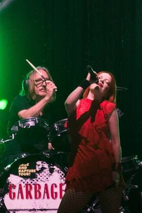August 14, 2017 - EUM20170814ESP16.JPG.CIUDAD DE MEXICO.- Music Musica-Garbage y Blondie.- 14 de agosto de 2017.- Garbage en la imagen- y Blondie se presentaron para ofrecer una velada unica para marcar el final de su gira Rage and Rapture Tour, que luego de 27 presentaciones alrededor del mundo, culmino la noche de este lunes en el Palacio de los Deportes de la Ciudad de Mexico. Foto: Agencia EL UNIVERSAL German Espinosa RCC.  - ZUMAu78_ 20170814_zaf_u78_092 Copyright: xGermanxEluniversalx