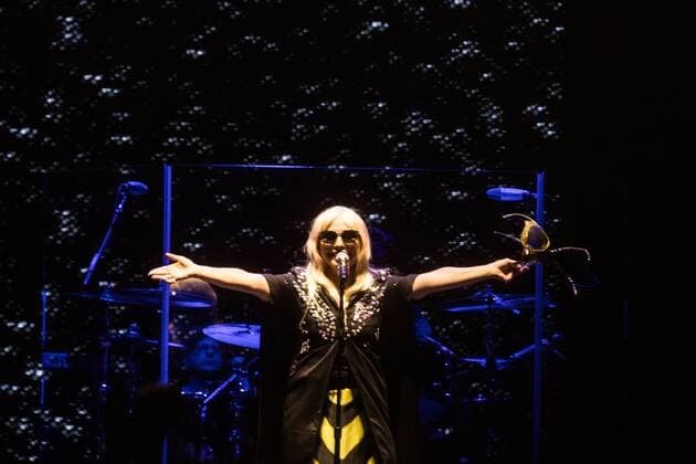 August 14, 2017 - EUM20170814ESP19.JPG.CIUDAD DE MEXICO.- Music Musica-Garbage y Blondie.- 14 de agosto de 2017.- El grupo Blondie, comandado por Deborah Harry, en su presentacion la noche de este lunes en el Palacio de los Deportes de la Ciudad de Mexico, en el marco de la gira Rage And Rapture Tour. Foto: Agencia EL UNIVERSAL German Espinosa RCC.  - ZUMAu78_ 20170814_zaf_u78_095 Copyright: xGermanxEluniversalx