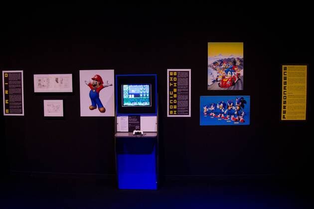 SÃO PAULO, SP - 15.08.2017: EXPOSIÇÃO A ERA DOS GAMES - It happens between the days of August 16 to November 12 the exhibition "The Games Age? At the Biennial Pavilion located in Ibirapuera Park in tity of São Paulo (SP) with more than 150 ico iconic games with which the public can interact exploring the beginnings of games to the latest technologies. x1372543x  JalesxValquer