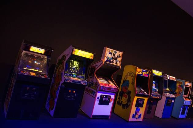 SÃO PAULO, SP - 15.08.2017: EXPOSIÇÃO A ERA DOS GAMES - It happens between the days of August 16 to November 12 the exhibition "The Games Age? At the Biennial Pavilion located in Ibirapuera Park in the city of São Paulo (SP) with mthan 150 ico iconic games with which the public can interact exploring the beginnings of games to the latest technologies. x1372544x  JalesxValquer
