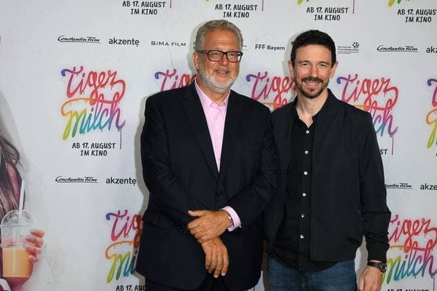 Oliver Berben, Martin Moszkowicz bei der Premiere Tiger Milch im KIno der Kulturbrauerei in Berlin am 15.08.2017