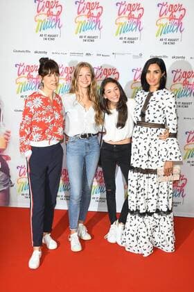 Ute Wieland, Flora Li Tiemann, Emily Kusche, Narges Rashidi bei der Premiere Tiger Milch im KIno der Kulturbrauerei in Berlin am 15.08.2017