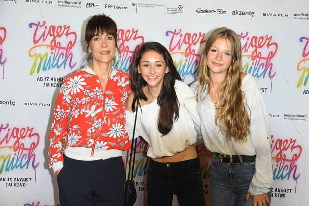 Ute Wieland, Flora Li Tiemann, Emily Kusche bei der Premiere Tiger Milch im KIno der Kulturbrauerei in Berlin am 15.08.2017