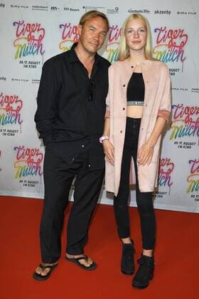 Thomas Arnold, Louisa Arnold bei der Premiere Tiger Milch im KIno der Kulturbrauerei in Berlin am 15.08.2017