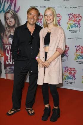 Thomas Arnold, Louisa Arnold bei der Premiere Tiger Milch im KIno der Kulturbrauerei in Berlin am 15.08.2017