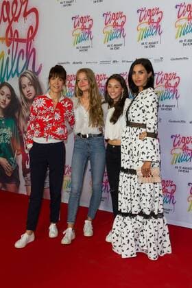 Ute Wieland, Flora Li Thiemann, Emily Kusche und Narges Rashidi - Premiere des Kinofilms TIGER MILCH im Kino der Kulturbrauerei in Berlin am 15.08.2017. Premiere Tiger Milch