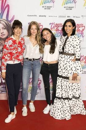 Ute Wieland, Flora Li Thiemann, Emily Kusche und Narges Rashidi bei der Premiere des Kinofilms Tigermilch im Kino in der Kulturbrauerei. Berlin, 15.08.2017 Foto:xK.xWernerx xFuturexImage