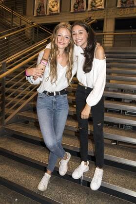 Flora Li Thiemann und Emily Kusche bei der Premiere des Kinofilms Tigermilch im Kino in der Kulturbrauerei. Berlin, 15.08.2017 Foto:xK.xWernerx xFuturexImage