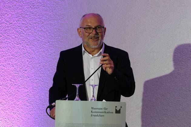 16.08.2017 Deutschland, Frankfurt am Main, Museum für Kommunikation Eröffnung Ausstellung Oh Yeah! Popmusik in Deutschland Dr. Helmut Gold, Direktor Museum für Kommunikation),