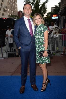 The Tick TV show premiere on August 16, 2017 in New York City. Peter Serafinowicz;Sarah Alexander New York France  540252