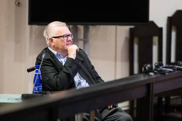 16.08.2017 Tallinn, Estonia Edgar Savisaar s court hearings continue at Harju County Court. At picture: EDGAR SAVISAAR. Tallinn Estonia Harju County Court  Copyright: xGeorgxKorrex