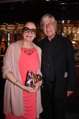 Christian Wolff mit Ehefrau Marina Premiere Aufguss Komödie im Bayerischen Hof Theater München 15. August 2017
