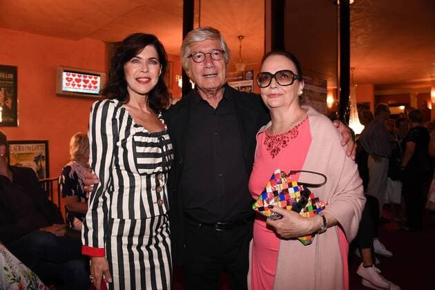 Anja Kruse und Christian Wolff mit Ehefrau Marina Premiere Aufguss Komödie im Bayerischen Hof Theater München 15. August 2017