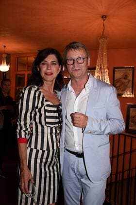 Anja Kruse und RenŽ Heinersdorff Premiere Aufguss Komödie im Bayerischen Hof Theater München 15. August 2017
