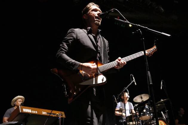 August 17, 2017 - EUM20170817ESP02.JPG.CIUDAD DE MEXICO MusicMusica-Hanson.- Aspectos de la presentacion de la agrupacion estadounidense, Hanson, 16 de agosto de 2017, Plaza Condesa. Foto: Agencia EL UNIVERSALAgustin SalinasJMA.  - ZUMAu78_ 20170817_zaf_u78_005 Copyright: xElxUniversalx