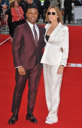Hauptdarsteller John Boyega und Regisseurin Kathryn Bigelow bei der Detroit Film Premiere am 16.08.2017 in London Detroit Film Premiere in London, 2017 