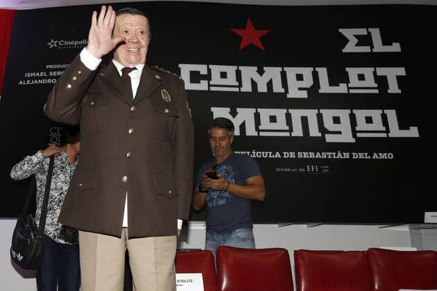 August 17, 2017 - EUM20170817ESP17.JPG.CIUDAD DE MEXICO CinemaCine-El comploto mongol.- El actor mexicano, Xavier Lopez, Chabelo , y otros en la conferencia de prensa de la pelicula El complot mongol , 17 de agosto de 2017. Foto: Agencia EL UNIVERSALJMA. Mexico  - ZUMAu78_ 20170817_zaf_u78_070 Copyright: xElxUniversalx