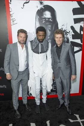 USA: Netflix premiere Death Note Shea Whigham, Lakeith Stanfield, Willem Dafoe attend Netflix premiere Death Note at AMC Loews Lincoln Square  LevxRadin