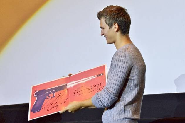 Ansel Elgort bei der Präsentation des Kinofilms Baby Driver im Shinjuku Wald 9. Tokio, 19.08.2017 Foto:xK.xNarax xFuturexImage