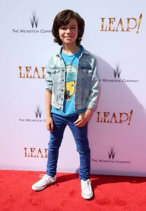 August 19, 2017 - Los Angeles, California, U.S. - 19 August 2017 - Los Angeles, California - Zackary Arthur. Leap! Los Angeles Premiere held at Pacific Theatres at The Grove. Photo Credit: AdMedia Los Angeles U.S. - ZUMAa123 20170819_zaa_a123_077 Copyright: xF.xSadoux