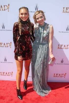 Maddie Ziegler und Carly Rae Jepsen bei der Leap! Film Premiere am 19.08.2017 in Los Angeles Leap! Filmpremiere in Los Angeles, 2017 
