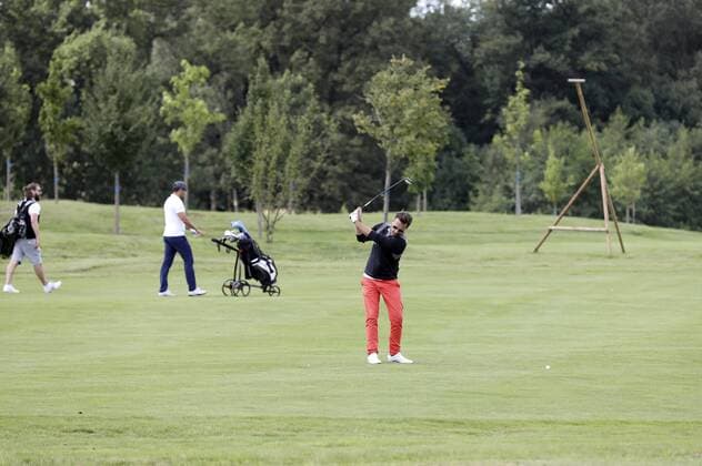 Florian Silbereisen beim 10. GRK Golf Charity Masters 2017 in der Golfanlage Golfclub Leipzig im Golfresort Machern. Leipzig, 19.08.2017 Foto:xS.xGabschx xFuturexImage