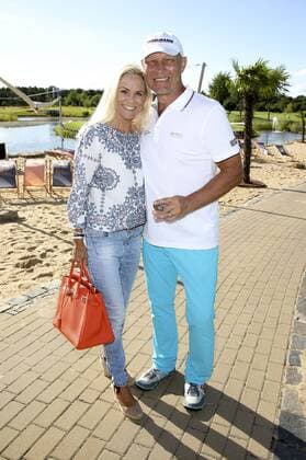 Axel Schulz mit Ehefrau Patricia beim 10. GRK Golf Charity Masters 2017 in der Golfanlage Golfclub Leipzig im Golfresort Machern. Leipzig, 19.08.2017 Foto:xS.xGabschx xFuturexImage