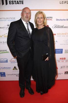Suzanne von Borsody mit Ehemann Jens Schniedenharn bei der 10. GRK Golf Charity Masters Gala 2017 im Hotel The Westin. Leipzig, 19.08.2017 Foto:xS.xGabschx xFuturexImage
