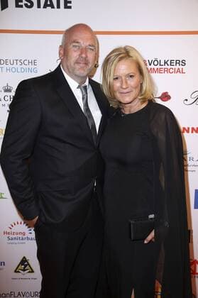 Suzanne von Borsody mit Ehemann Jens Schniedenharn bei der 10. GRK Golf Charity Masters Gala 2017 im Hotel The Westin. Leipzig, 19.08.2017 Foto:xS.xGabschx xFuturexImage