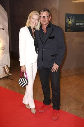 Hans Sigl mit Ehefrau Susanne Kemmler bei der 10. GRK Golf Charity Masters Gala 2017 im Hotel The Westin. Leipzig, 19.08.2017 Foto:xS.xGabschx xFuturexImage