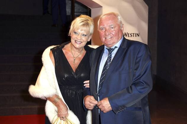 Ulli Wegner mit Ehefrau Margret bei der 10. GRK Golf Charity Masters Gala 2017 im Hotel The Westin. Leipzig, 19.08.2017 Foto:xS.xGabschx xFuturexImage