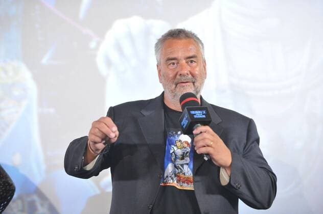French director Luc Besson attends a premiere event for his new movie Valerian and the City of a Thousand Planets in Beijing, China, 20 August 2017. Luc Besson highlights premiere event for Valerian and the City of a Thousand Planets in Beijing  20170820_31479