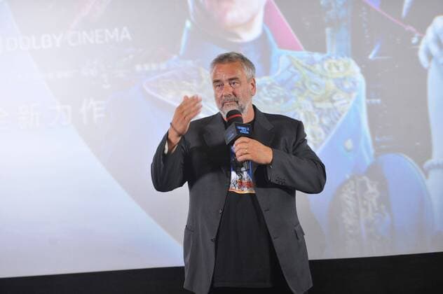 French director Luc Besson attends a premiere event for his new movie Valerian and the City of a Thousand Planets in Beijing, China, 20 August 2017. Luc Besson highlights premiere event for Valerian and the City of a Thousand Planets in Beijing  20170820_82953