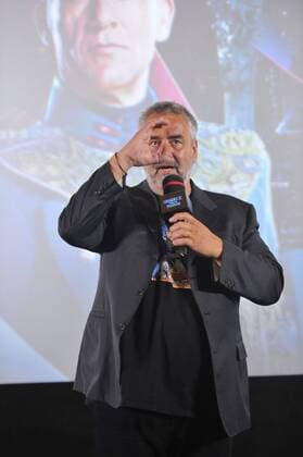 French director Luc Besson attends a premiere event for his new movie Valerian and the City of a Thousand Planets in Beijing, China, 20 August 2017. Luc Besson highlights premiere event for Valerian and the City of a Thousand Planets in Beijing  20170820_08246