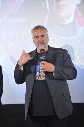 French director Luc Besson attends a premiere event for his new movie Valerian and the City of a Thousand Planets in Beijing, China, 20 August 2017. Luc Besson highlights premiere event for Valerian and the City of a Thousand Planets in Beijing  20170820_08247