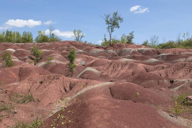 Cheltenham Badlands, Caledon, Ontario, Canada