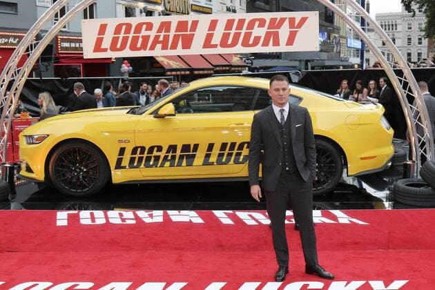 American actor Channing Tatum attends the UK premiere of Logan Lucky at Vue Cinema Leicester Square in London. AUGUST 21st 2017  MESx171876