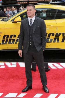 American actor Channing Tatum attends the UK premiere of Logan Lucky at Vue Cinema Leicester Square in London. AUGUST 21st 2017  MESx171876