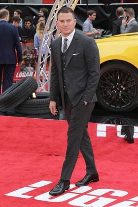American actor Channing Tatum attends the UK premiere of Logan Lucky at Vue Cinema Leicester Square in London. AUGUST 21st 2017  MESx171876