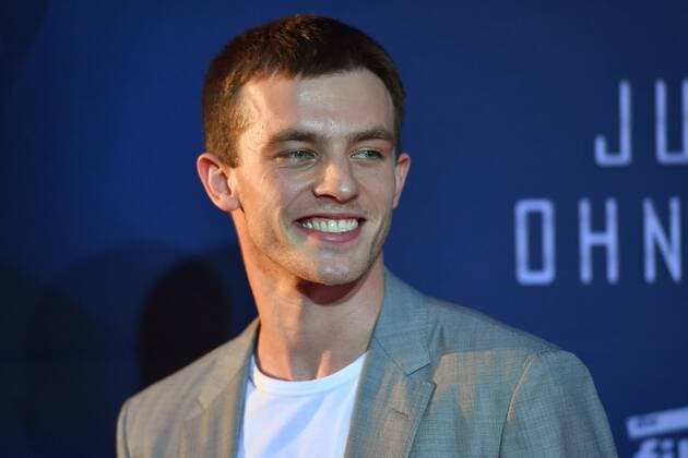 Jannis NIEWOEHNER (Schauspieler), Einzelbild,angeschnittenes Einzelmotiv, Portraet,Portrait,Porträt. Filmpremiere JUGEND OHNE GOTT. Roter Teppich,Red Carpet am 21.08.2017.