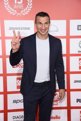 Wladimir Klitschko beim SPORT BILD Award 2017 in der Fischauktionshalle in Hamburg am 21.08.2017
