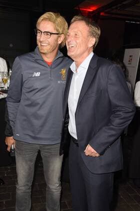 Matze Knop als Juergen Klopp, Hans-Joachim Watzke beim SPORT BILD Award 2017 in der Fischauktionshalle in Hamburg am 21.08.2017