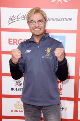 Matze Knop als Juergen Klopp beim SPORT BILD Award 2017 in der Fischauktionshalle in Hamburg am 21.08.2017