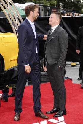 Reid Carolin und Channing Tatum bei der Premiere des Kinofilms Logan Lucky im Vue West End. London, 21.08.2017 Reid Carolin, Channing Tatum  Foto:xS.xVasx xFuturexImage
